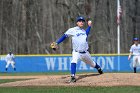 Baseball vs Emerson  Wheaton College Baseball vs Emerson College. - Photo By: KEITH NORDSTROM : Wheaton, Baseball